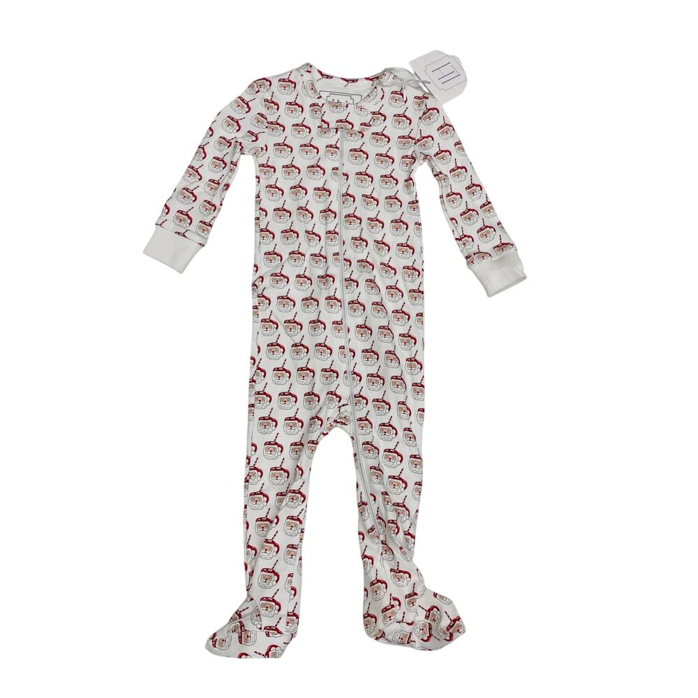NWT Lila and Hayes 6/9M Parker Footie in Hot Cocoa